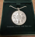 Gaia Sigils Pendant & Chain (CURRENTLY AVAILABLE AS DOUBLE-SIDED PENDANTS ONLY)